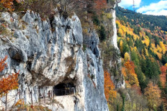 Ewige Wand nahe der Frühstückspension Route 145 - Zimmer/bed and breakfast in Bad Goisern in der Dachstein-Salzkammergut-Region