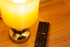 Zimmer 1 mit zwei Einzelbetten in der Frühstückspension Route 145 - Zimmer/bed and breakfast in Bad Goisern in der Dachstein-Salzkammergut-Region