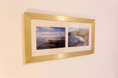 Zimmer 4 mit Doppelbett in der Frühstückspension Route 145 - Zimmer/bed and breakfast in Bad Goisern in der Dachstein-Salzkammergut-Region